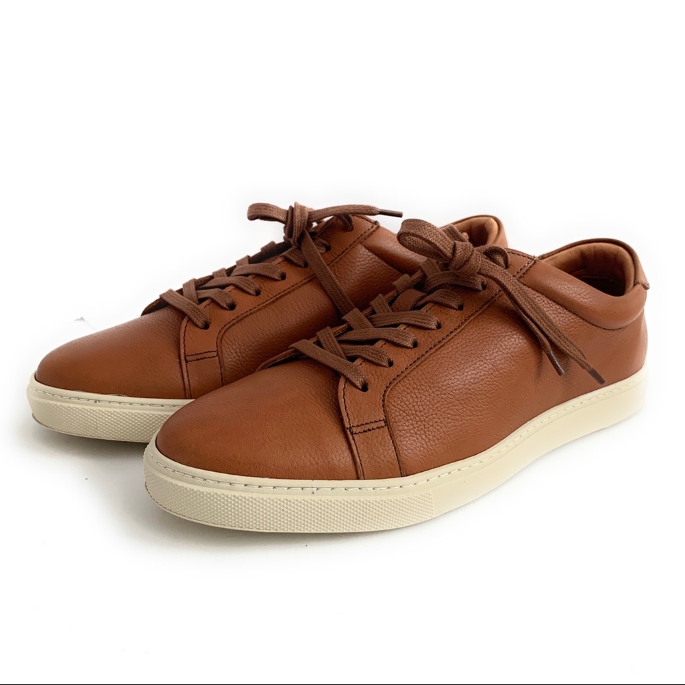 Allen Edmonds Courtside Walnut Leather sneakers 9D